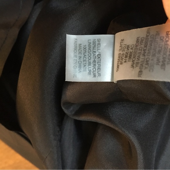 Black Leather Sleeveless Dress from Elie Tahari Size L - Picture 8 of 8